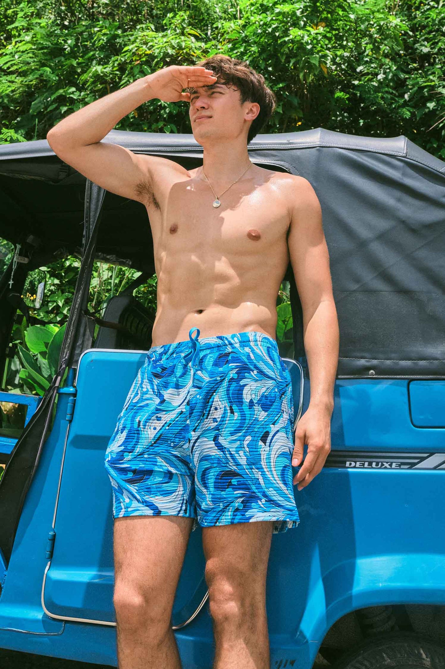 Men's Swim Shorts / Blue Crush