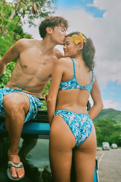 Lydia Classic Medium Bottoms / Blue Crush