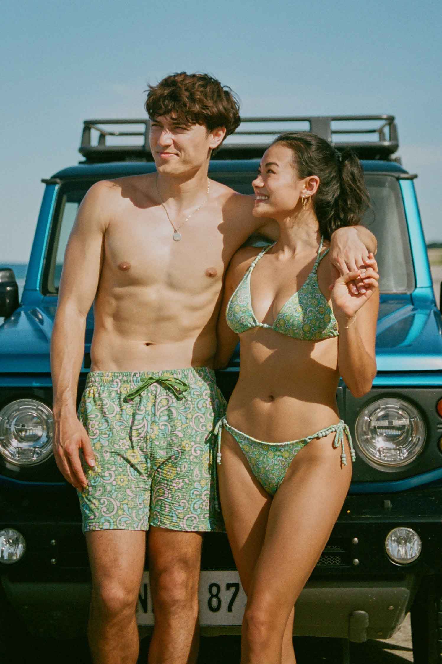 Vera Double Strap Cheeky Bottoms / Lover's Beach