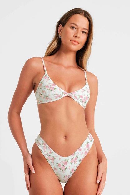 Tona Twisted Top / Babydoll Pointelle