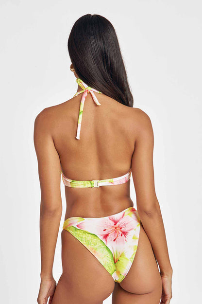 Inola Asymmetrical Cut-Out One Piece / Aruba