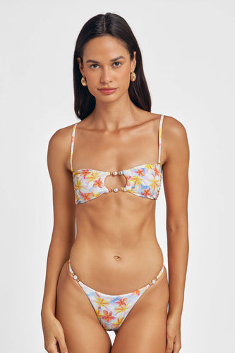 Hazel Cut-Out Bandeau Top / Pomelia