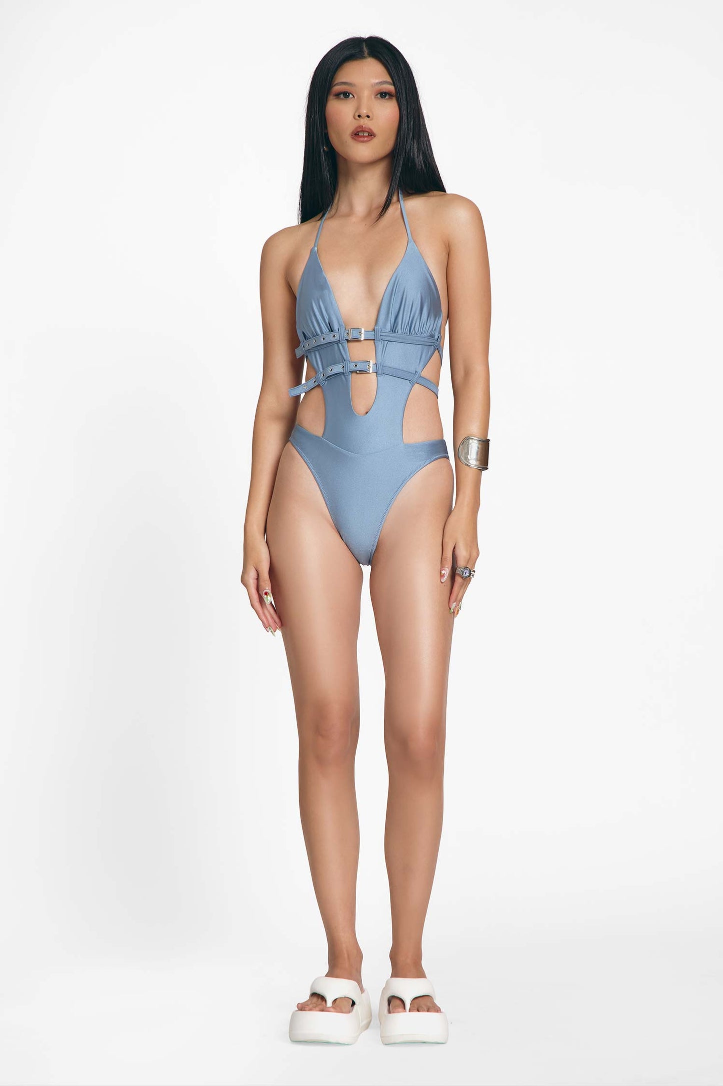 Roxxi® Low-Plunge Buckle One Piece / Angel