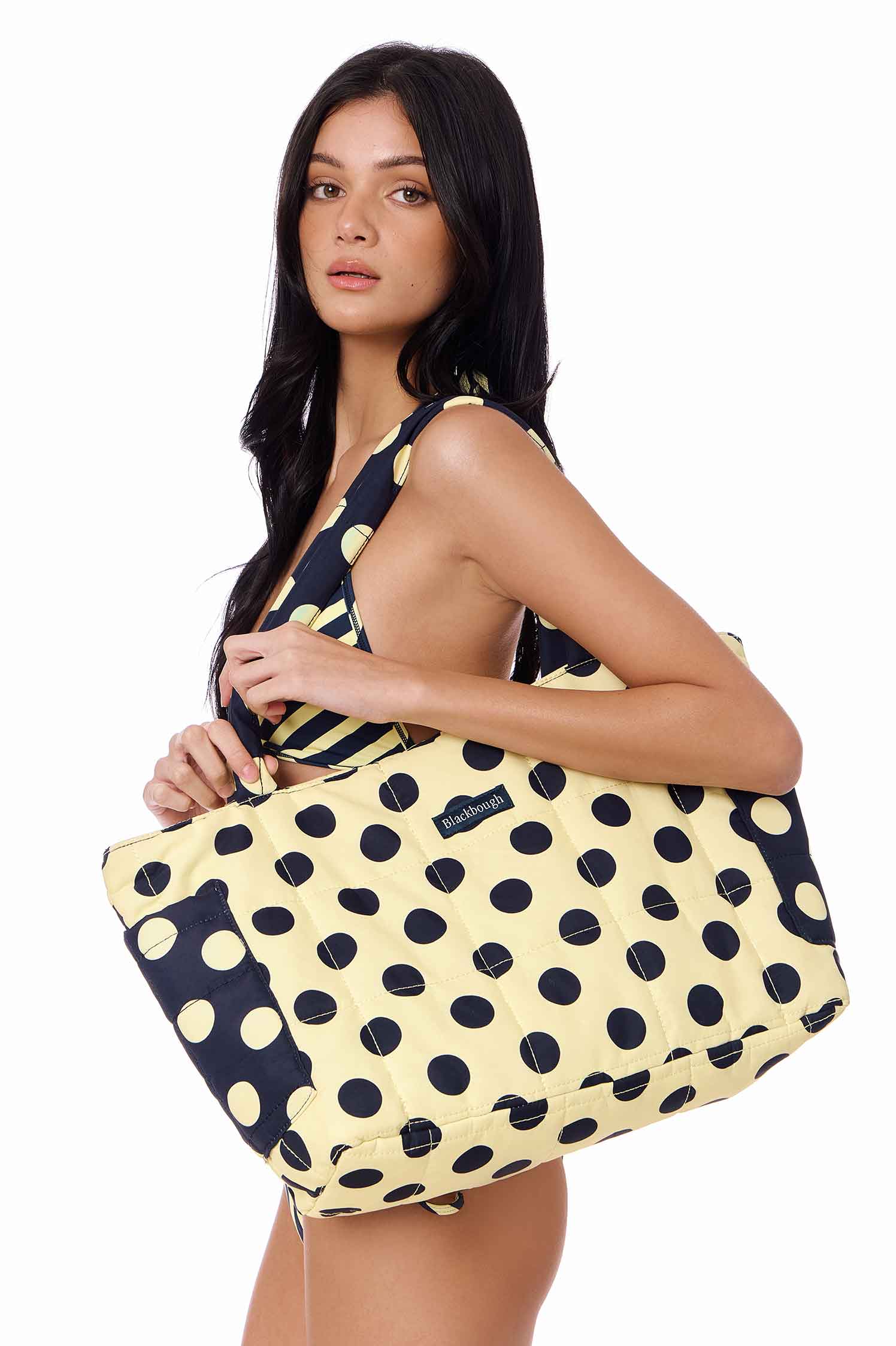 Quilted Tote Bag / Costa Limone