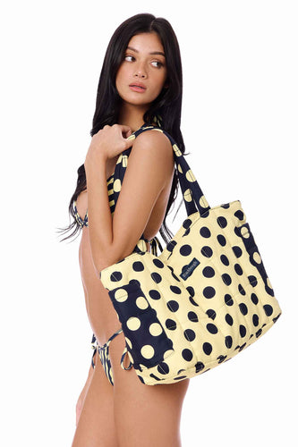 Quilted Tote Bag / Costa Limone