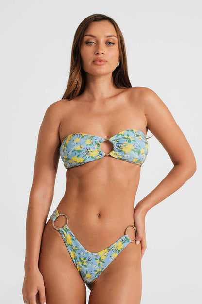 Kaila Bandeau Top / Dreamfield Shimmer