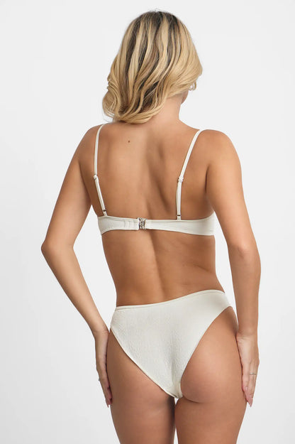 Lydia Classic Medium Bottoms / Vanilla Rum Jacquard FINAL SALE