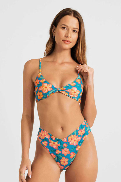 Valentina High Waist Medium Bottoms / Hawaiian Sun FINAL SALE