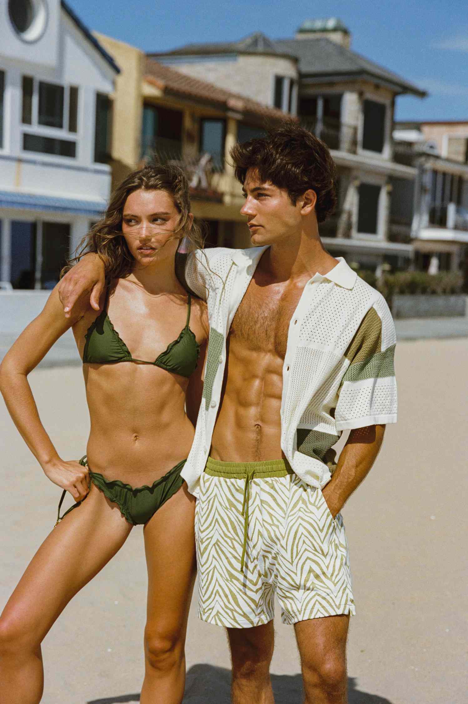 Men's Swim Shorts / Moss Green
