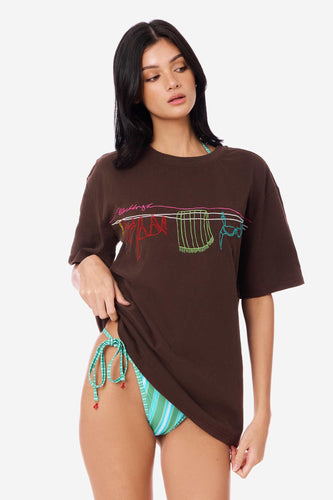 Oversized Graphic Tee / Day Off