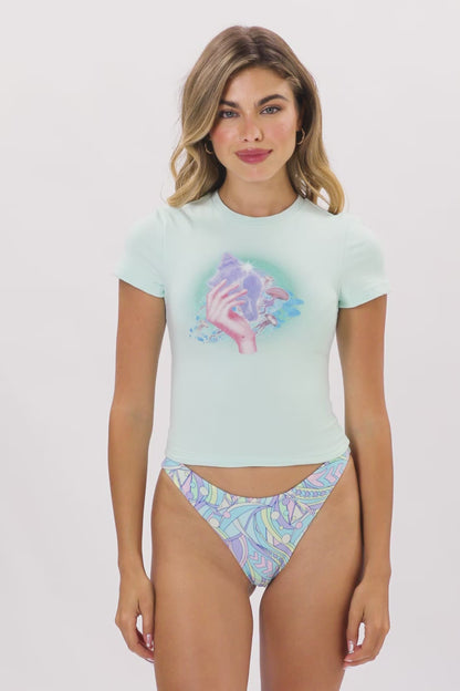 Belly Baby Tee / Shellphone FINAL SALE