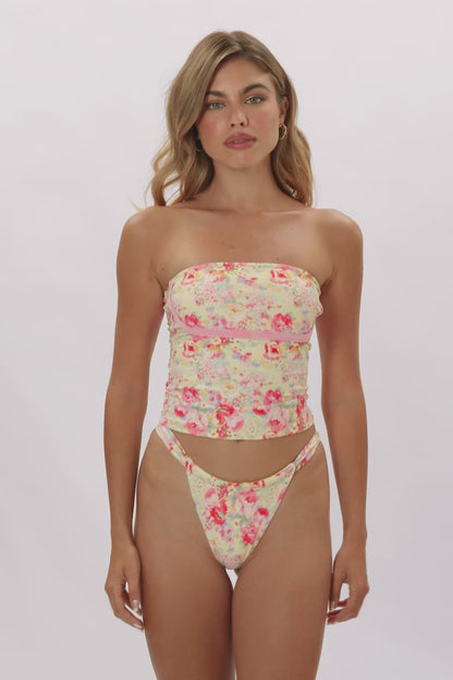 Nola Tube Top / Flower House FINAL SALE