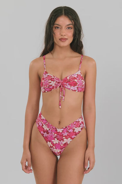 Sophia Scrunched Top / Surfer Girl '94 FINAL SALE