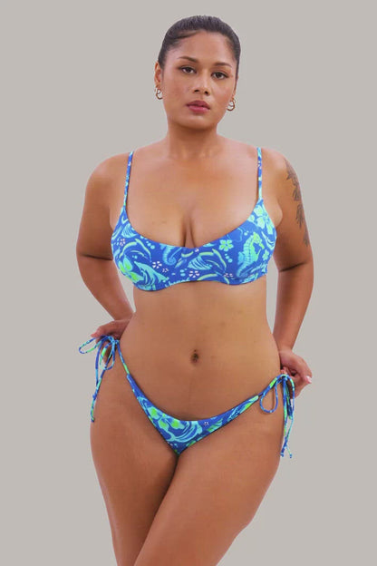 Willow Underwire Top / Electric Beach FINAL SALE