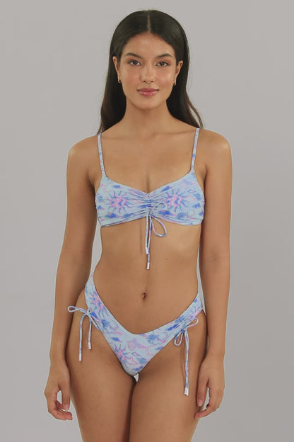 Sophia Scrunched Top / Celestial Shimmer FINAL SALE