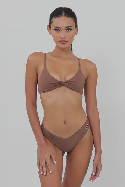 Tona Twisted Top / Cocoa FINAL SALE