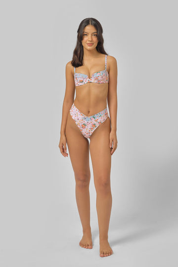 Valentina High Waist Medium Bottoms / Venice Spring
