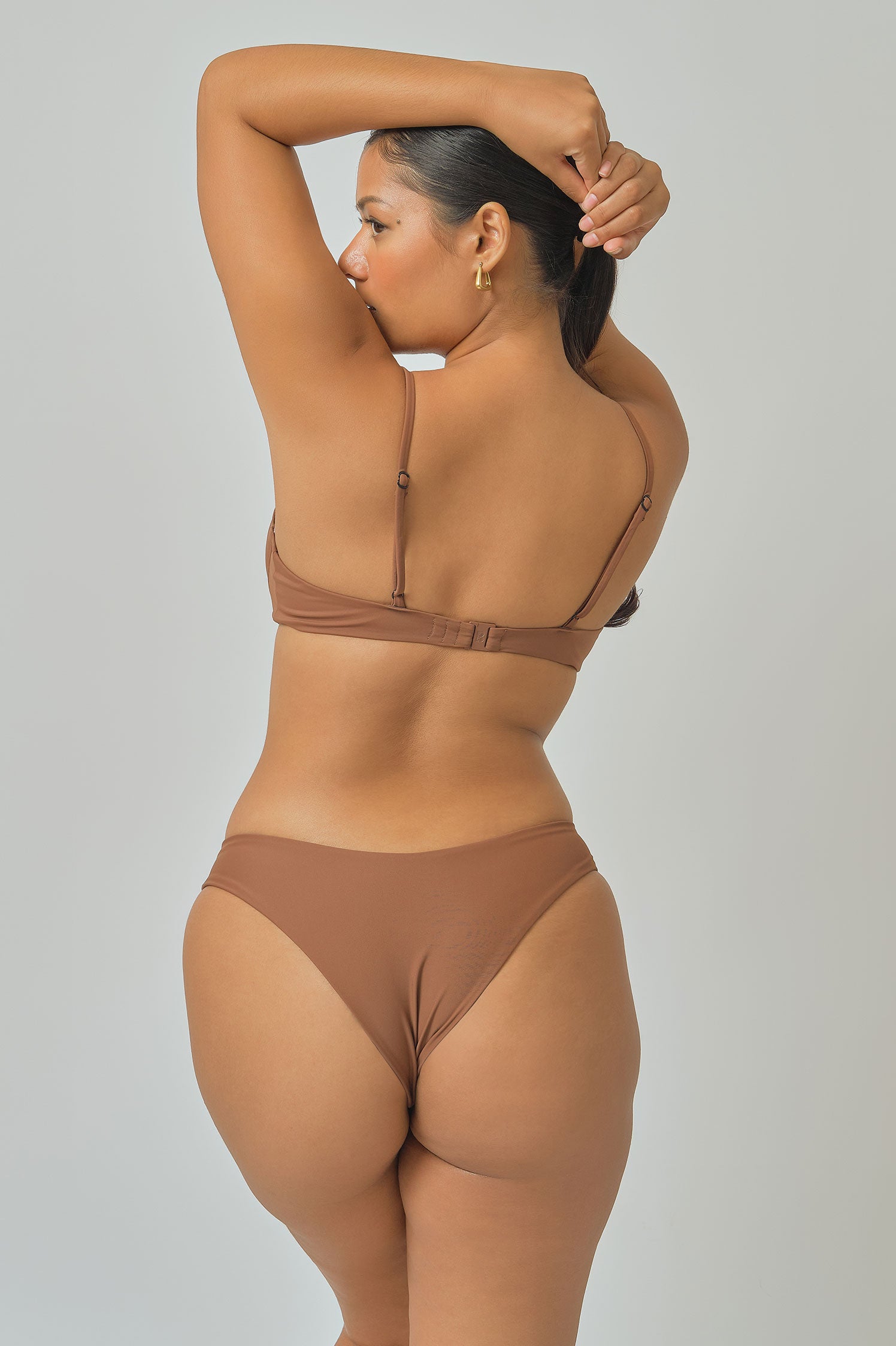 Willow Underwire Top / Cocoa - Bikinis & Beachwear | Blackbough Swim